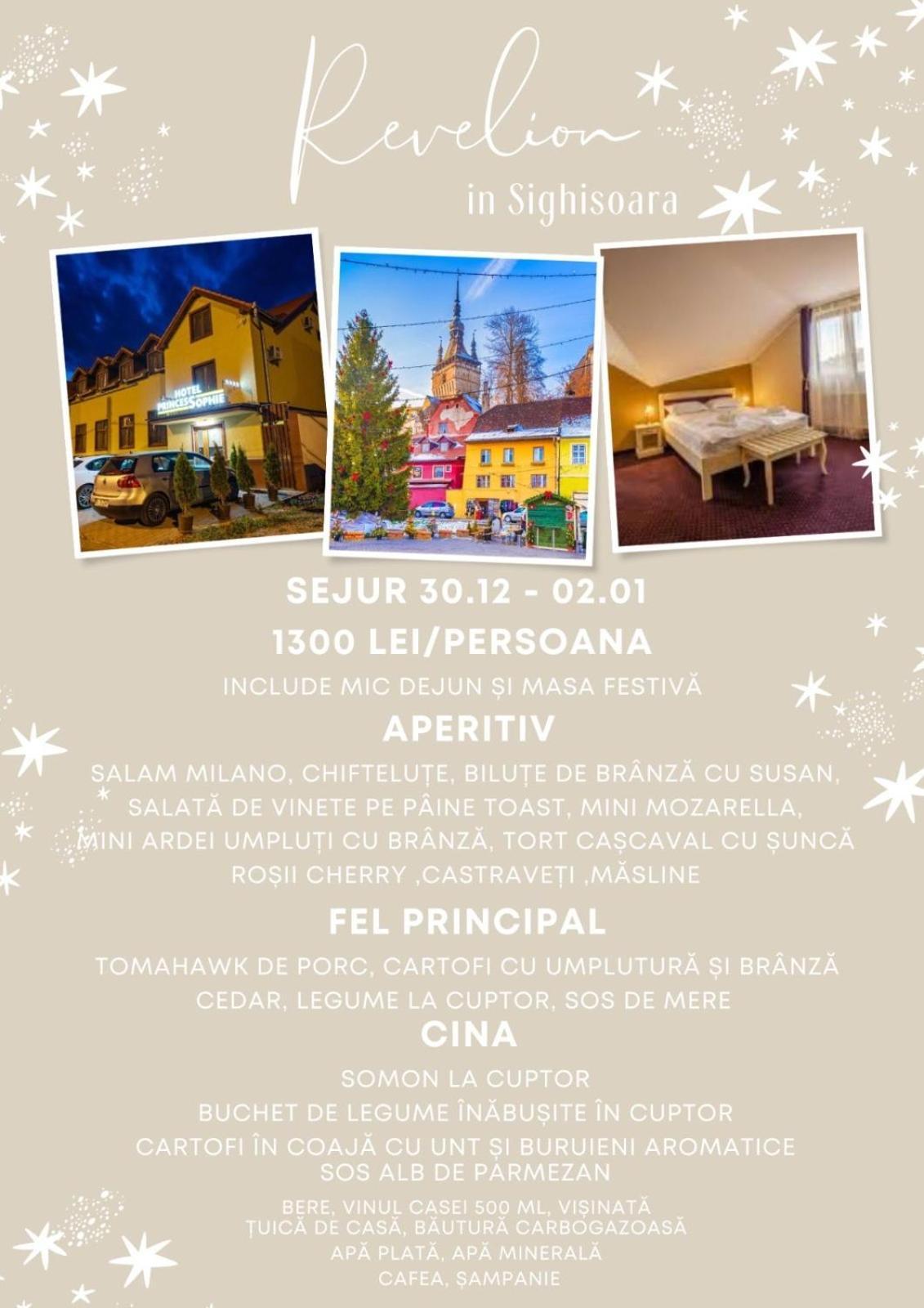 Hotel Princessophie Sighişoara Eksteriør bilde